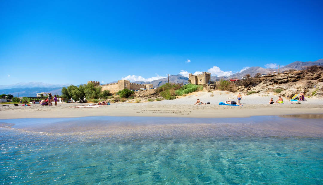 Frangokastelo beach in south Crete - Rethymno
