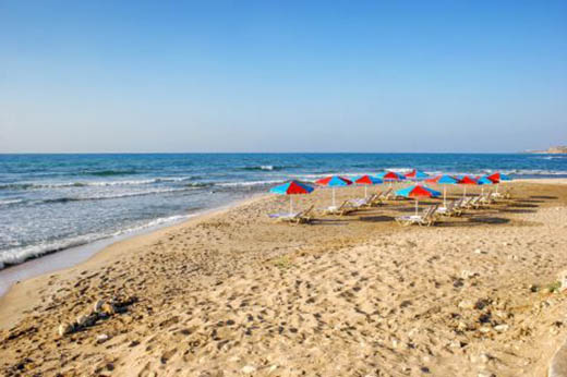Misiria beach in Pigianos Kampos Rethymno Crete
