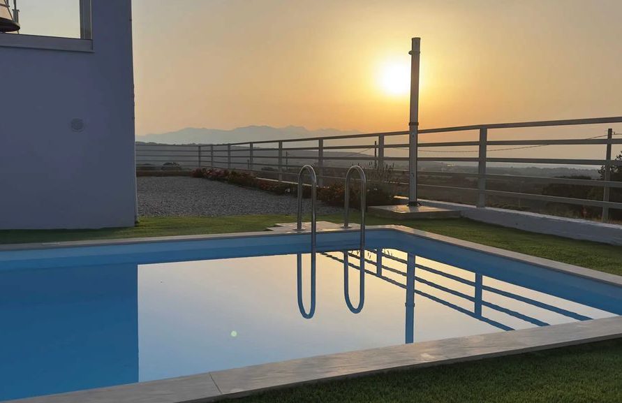 villas de ecoturismo con piscina en Rethymno Creta Grecia